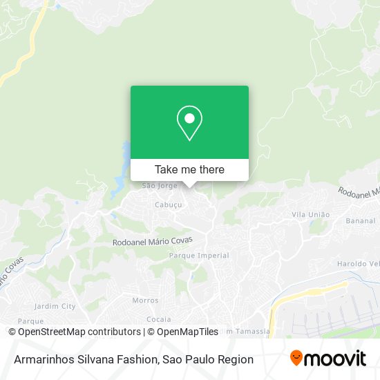 Armarinhos Silvana Fashion map