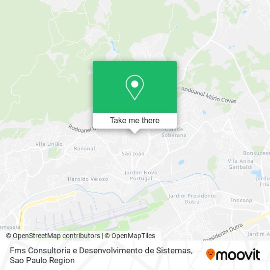 Mapa Fms Consultoria e Desenvolvimento de Sistemas