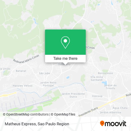 Matheus Express map