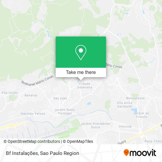 Bf Instalações map