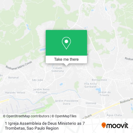 1 Igreja Assembleia de Deus Ministerio as 7 Trombetas map