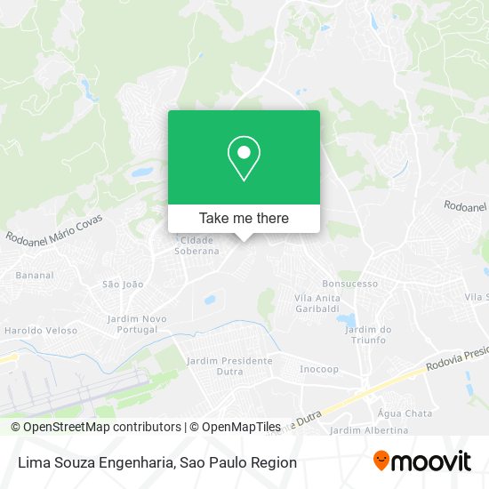 Lima Souza Engenharia map