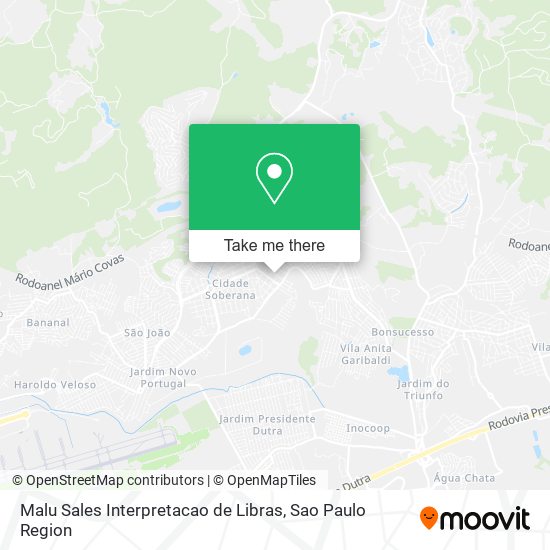 Malu Sales Interpretacao de Libras map