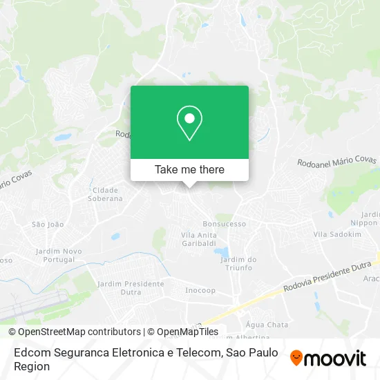 Edcom Seguranca Eletronica e Telecom map
