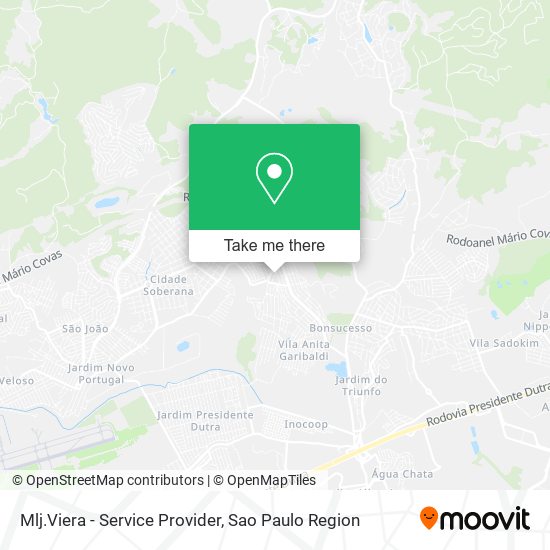 Mlj.Viera - Service Provider map