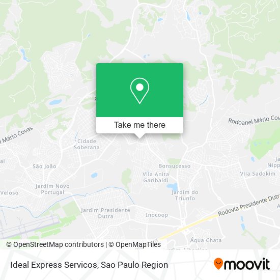 Ideal Express Servicos map