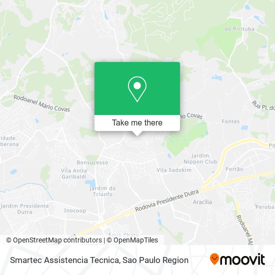 Smartec Assistencia Tecnica map