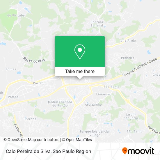 Caio Pereira da Silva map