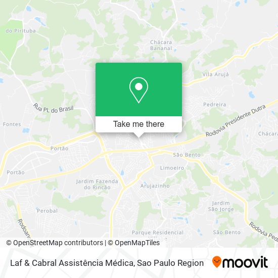 Laf & Cabral Assistência Médica map