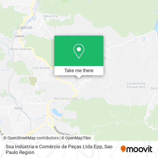 Ssa Indústria e Comércio de Peças Ltda Epp map