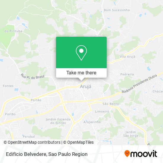 Edifício Belvedere map