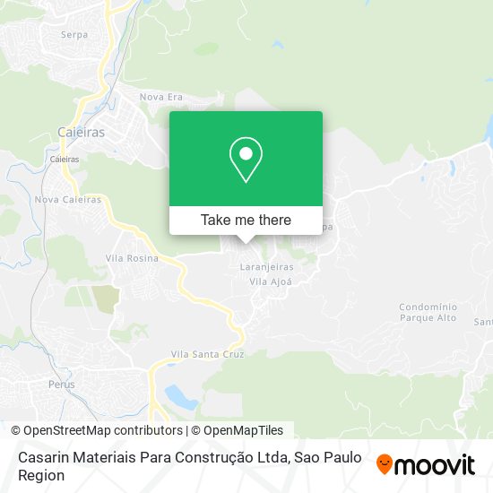 Casarin Materiais Para Construção Ltda map