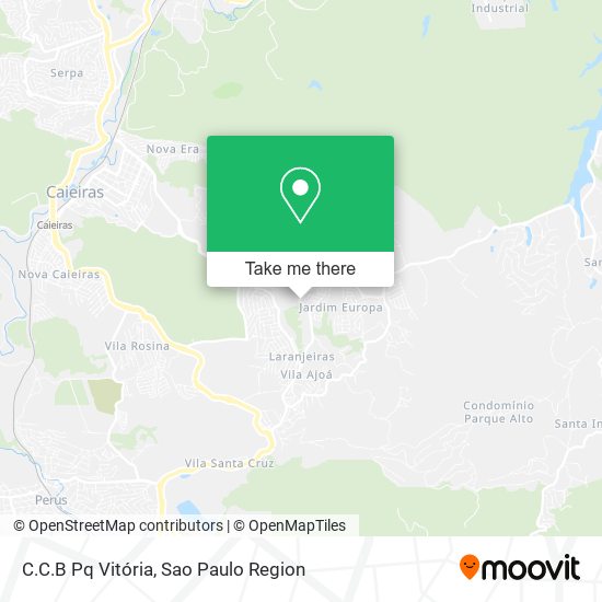 C.C.B Pq Vitória map