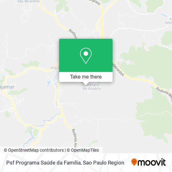 Psf Programa Saúde da Família map