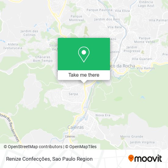 Renize Confecções map