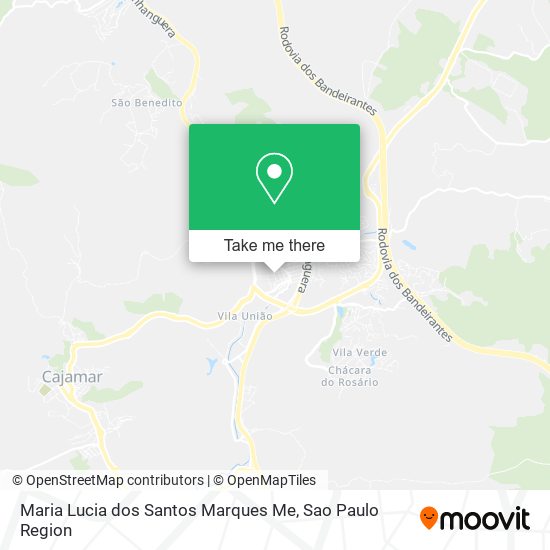 Mapa Maria Lucia dos Santos Marques Me