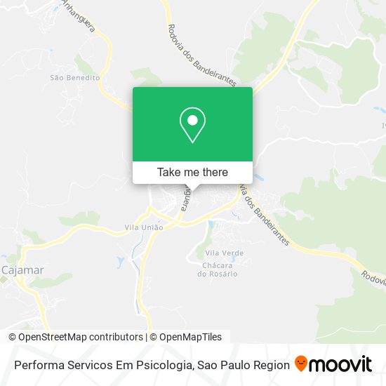 Performa Servicos Em Psicologia map