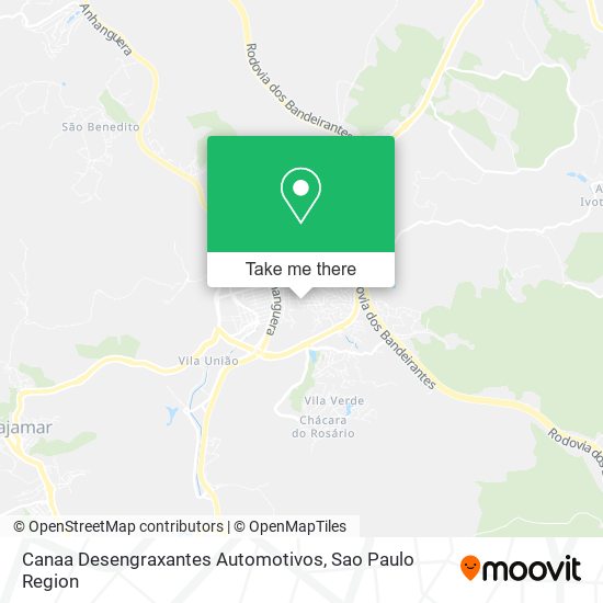 Canaa Desengraxantes Automotivos map