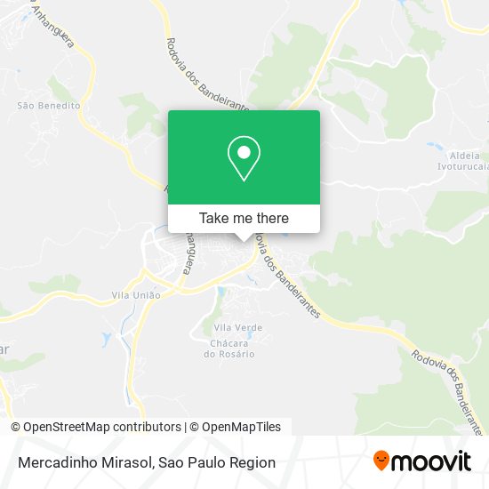 Mercadinho Mirasol map