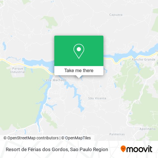 Resort de Férias dos Gordos map