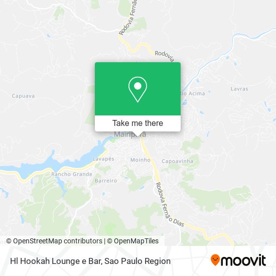 Hl Hookah Lounge e Bar map