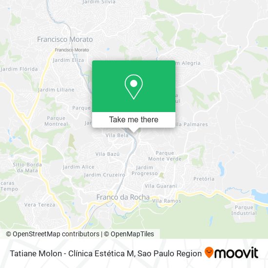 Tatiane Molon - Clínica Estética M map