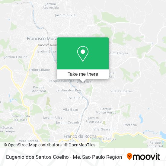 Eugenio dos Santos Coelho - Me map