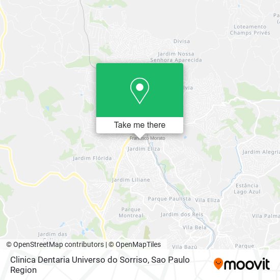 Clinica Dentaria Universo do Sorriso map