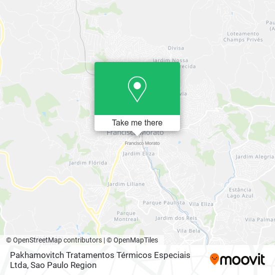 Pakhamovitch Tratamentos Térmicos Especiais Ltda map