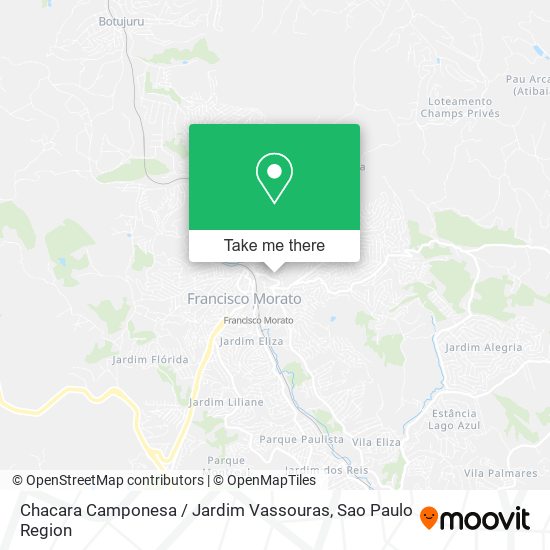 Chacara Camponesa / Jardim Vassouras map