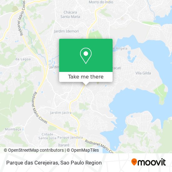 Parque das Cerejeiras map