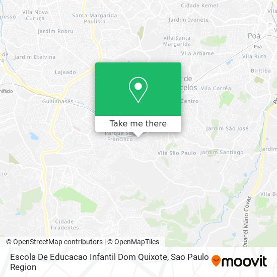 Escola De Educacao Infantil Dom Quixote map