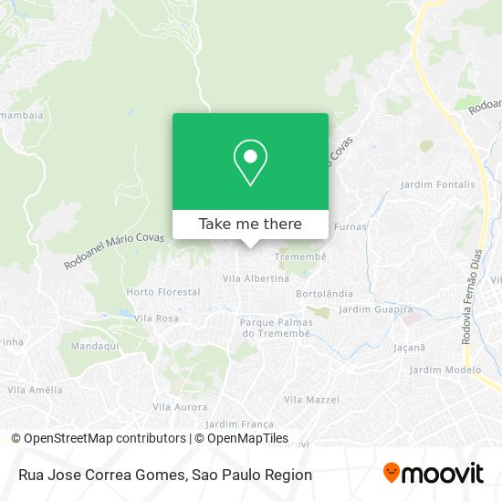 Rua Jose Correa Gomes map