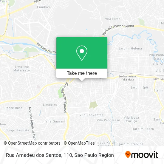 Rua Amadeu dos Santos, 110 map