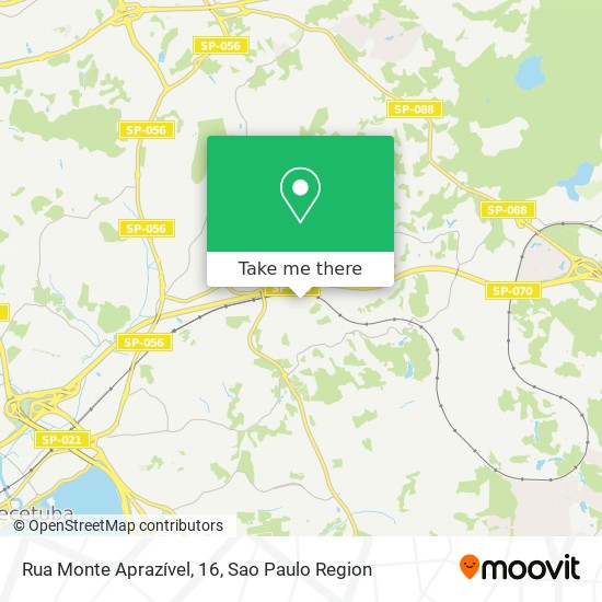 Rua Monte Aprazível, 16 map