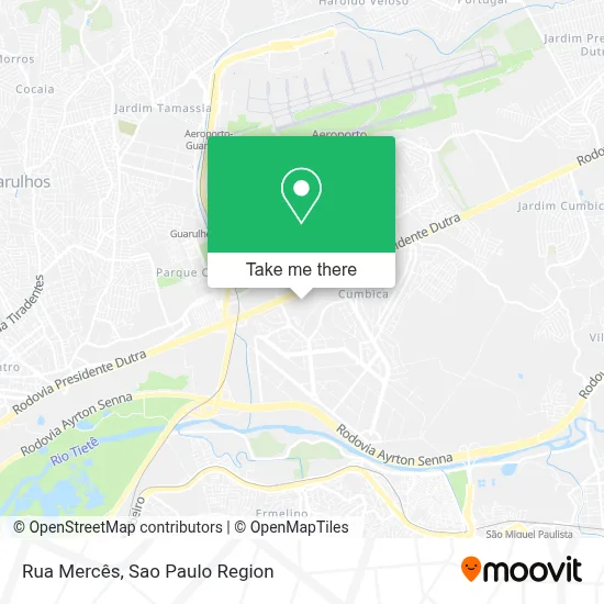 Rua Mercês map