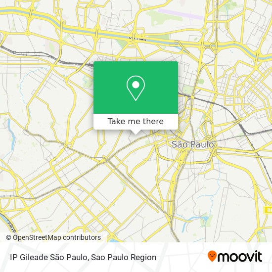 IP Gileade São Paulo map