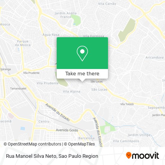 Rua Manoel Silva Neto map