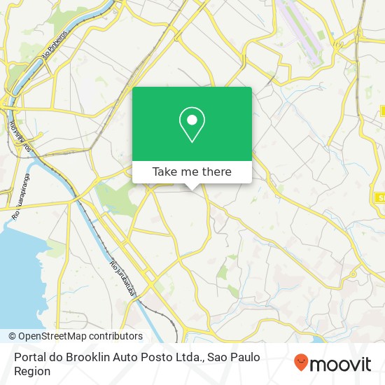 Mapa Portal do Brooklin Auto Posto Ltda.