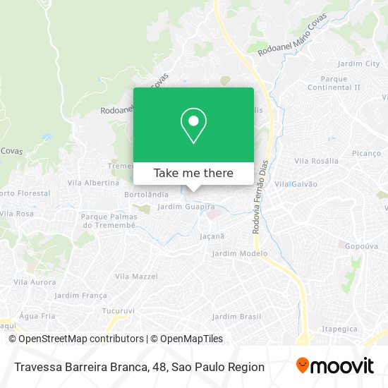 Travessa Barreira Branca, 48 map