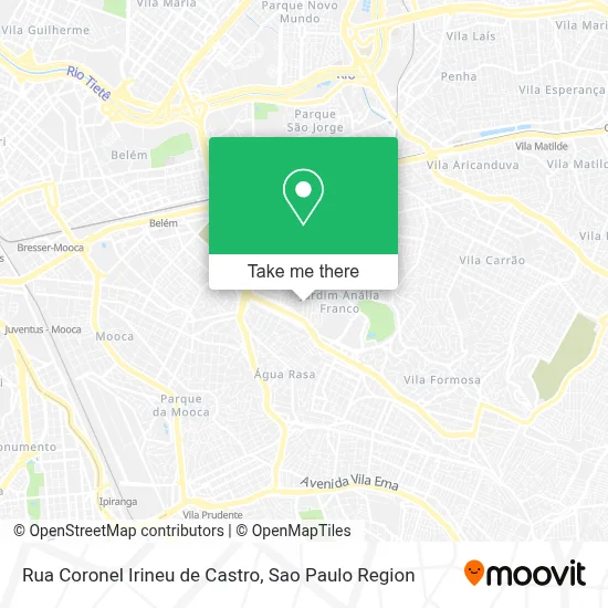 Rua Coronel Irineu de Castro map