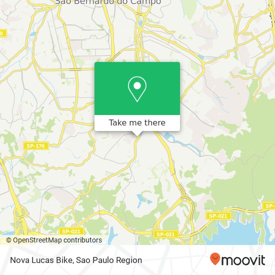 Nova Lucas Bike map