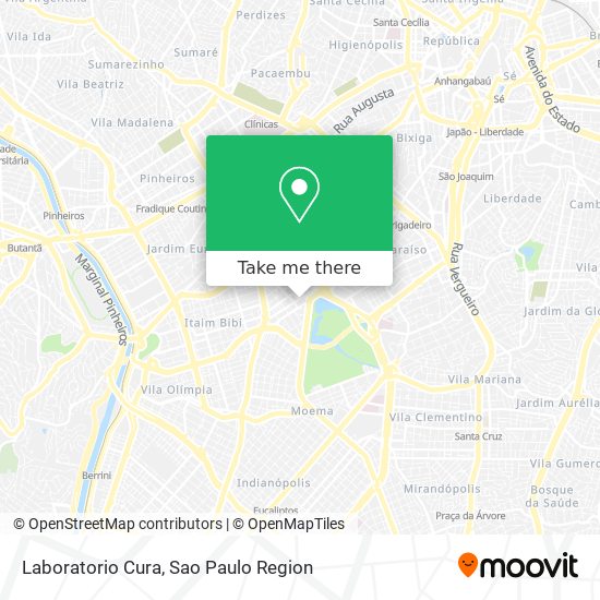 Laboratorio Cura map