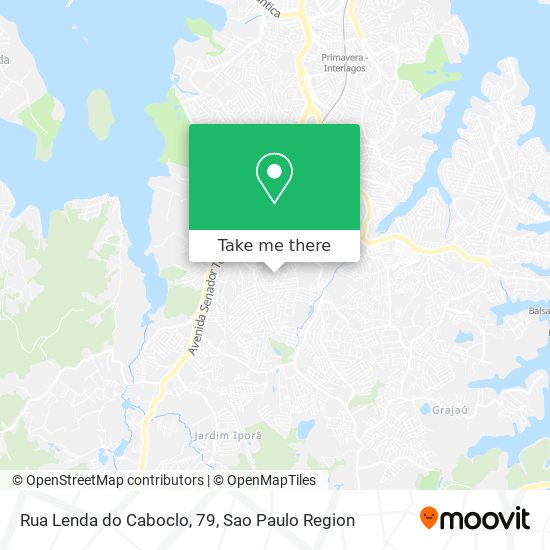 Rua Lenda do Caboclo, 79 map