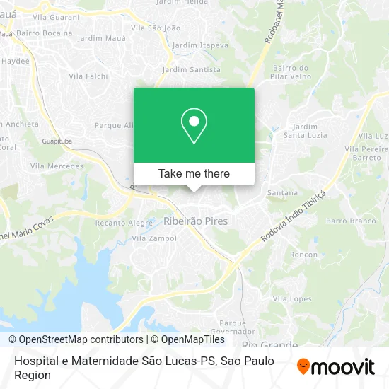 Hospital e Maternidade São Lucas-PS map