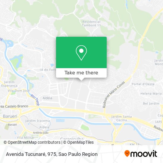 Avenida Tucunaré, 975 map