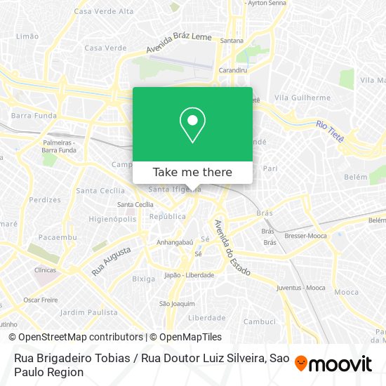 Rua Brigadeiro Tobias / Rua Doutor Luiz Silveira map