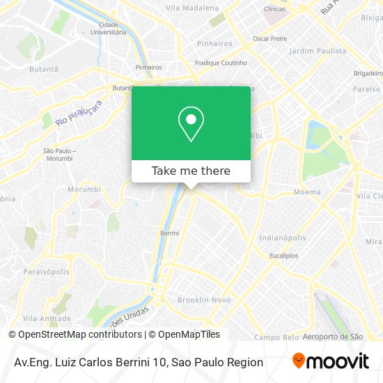 Av.Eng. Luiz Carlos Berrini 10 map