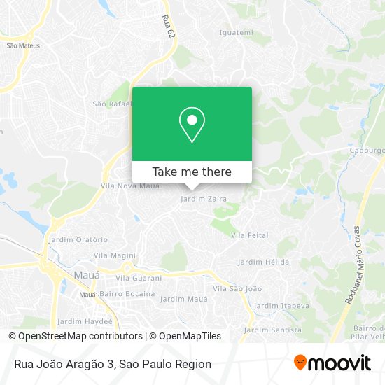 Mapa Rua João Aragão 3