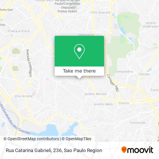 Mapa Rua Catarina Gabrieli, 236